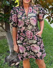 Flowers In Venice Dress