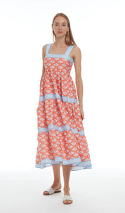 Tangerine Maui Sun Dress