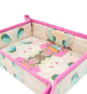 Monet Garden Pink Snap Tray