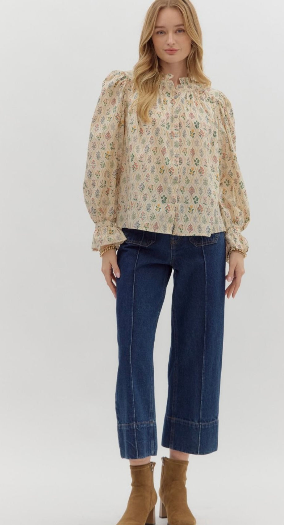 Floral Fancy Top