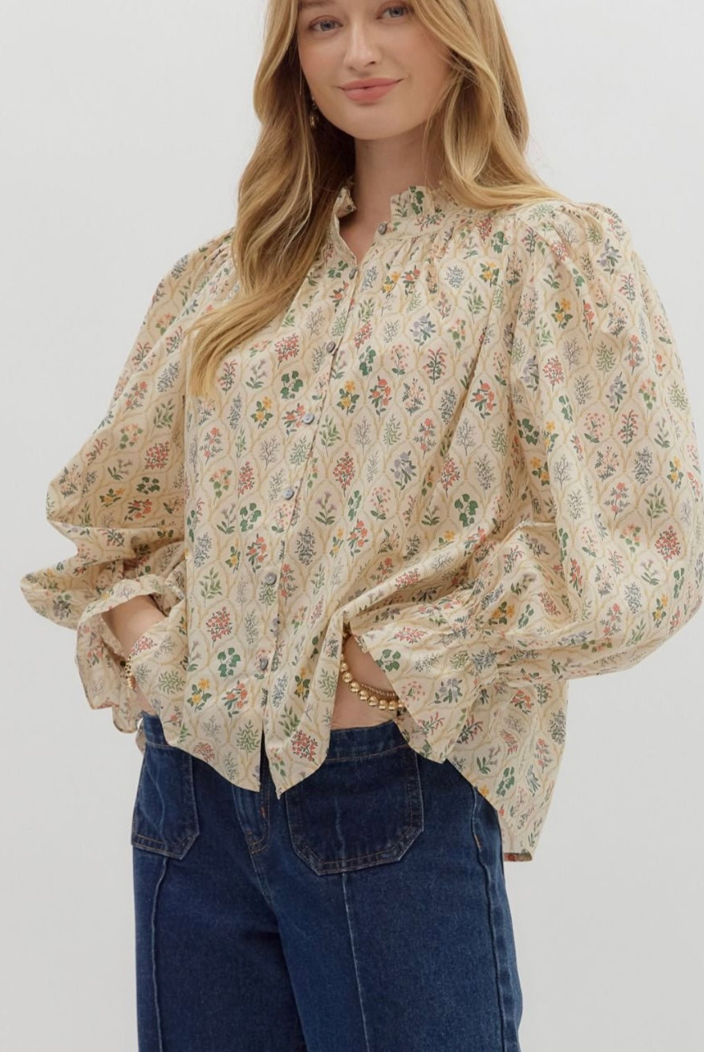 Floral Fancy Top