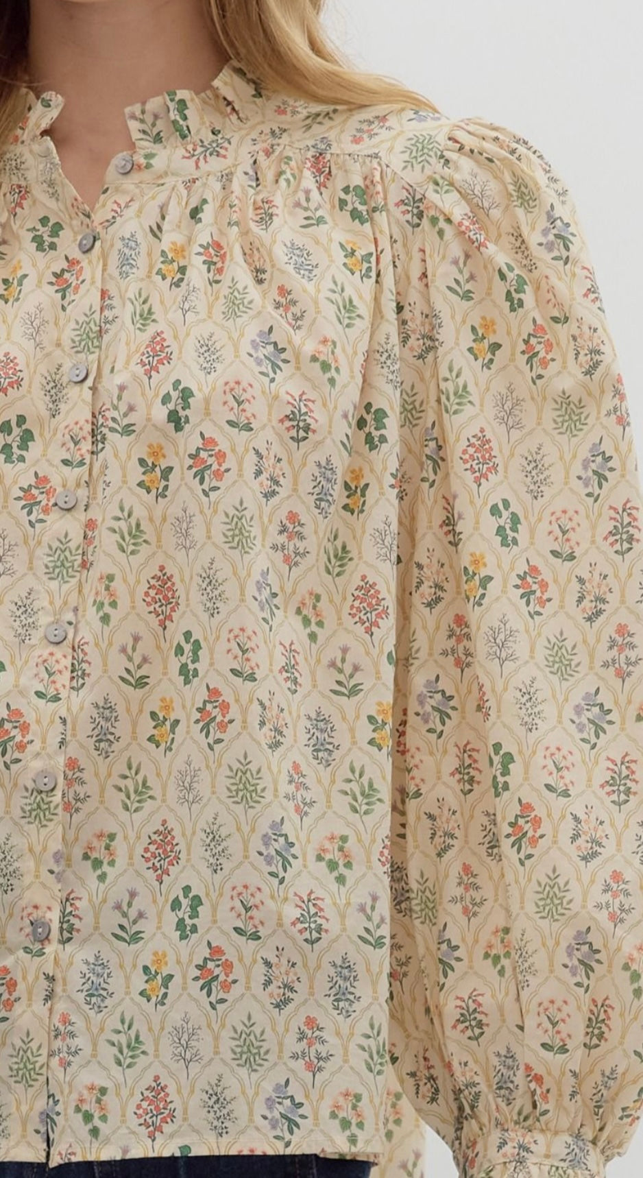 Floral Fancy Top