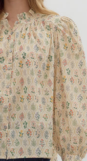 Floral Fancy Top