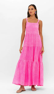 Pink Delray Maxi Dress