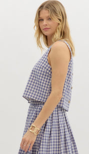 Blue Nantucket Dress Set