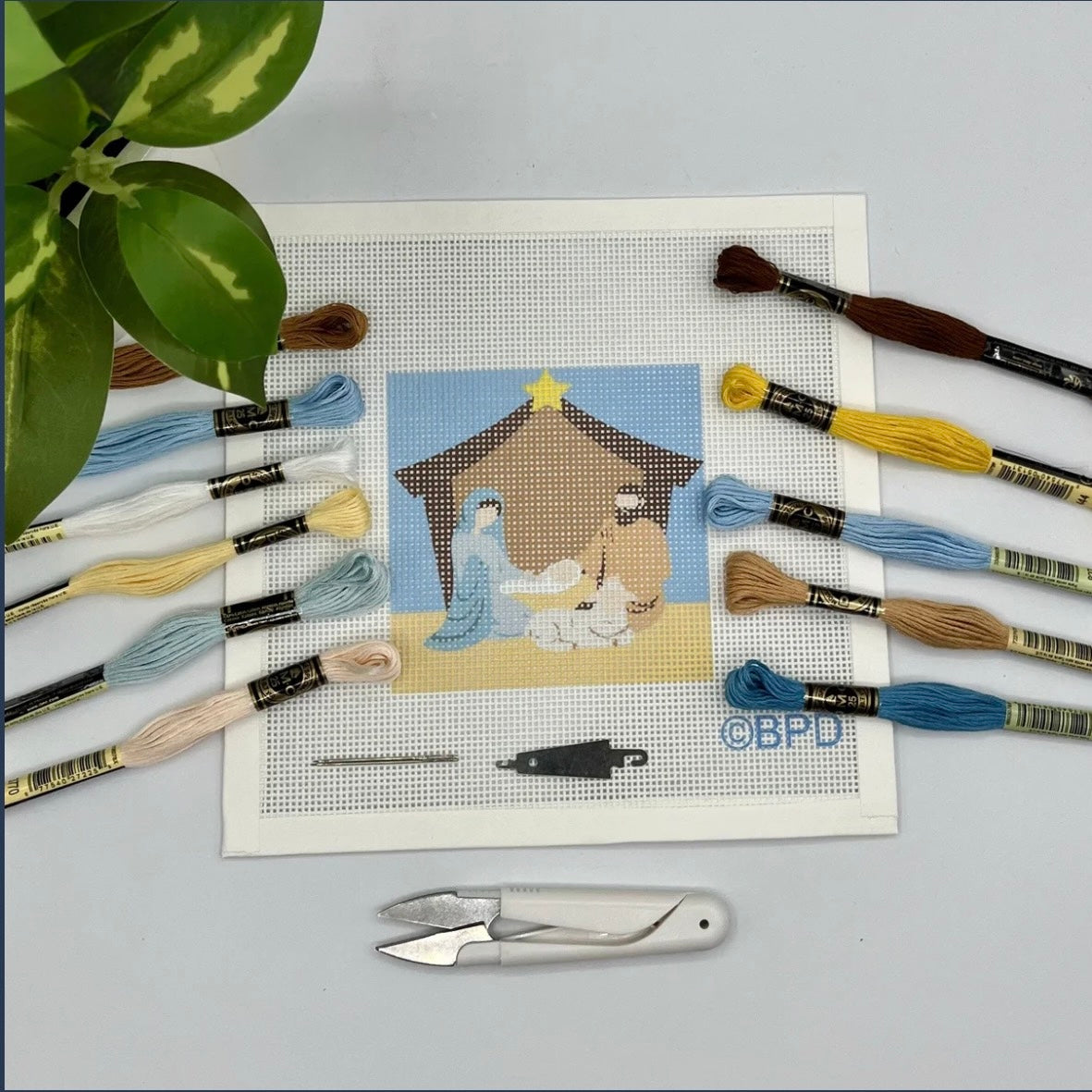 Nativity Needlepoint Kit