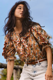 Gertrude Marigold Top