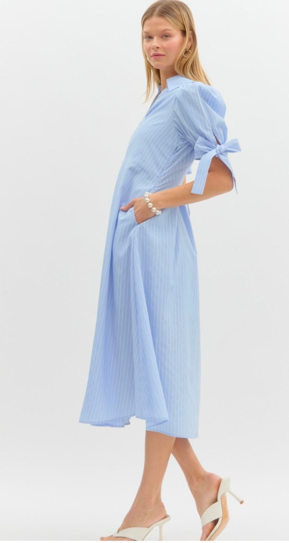 Stripe Maxi Dress