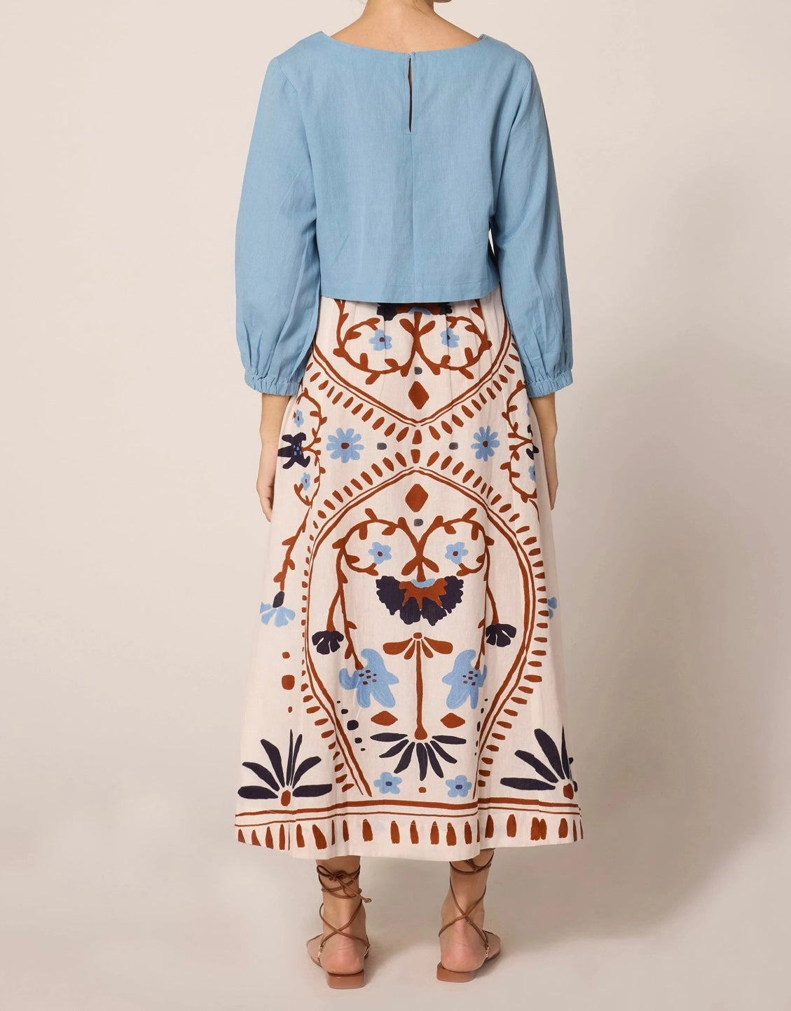 Liliana Print Skirt