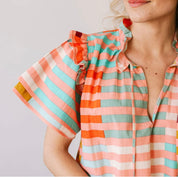 Apricot Colorful Gemma Top