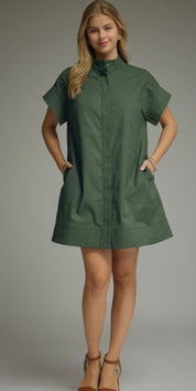 Green Fan Dress
