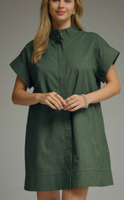 Green Fan Dress