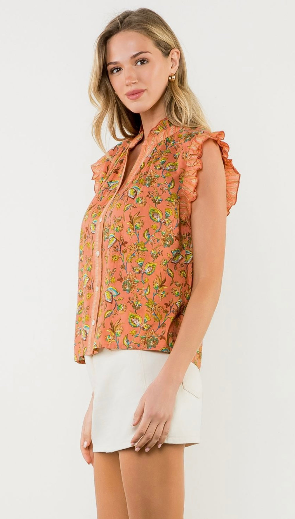 Coral Garden Top