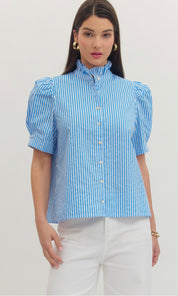 Bluebell Stripe Top