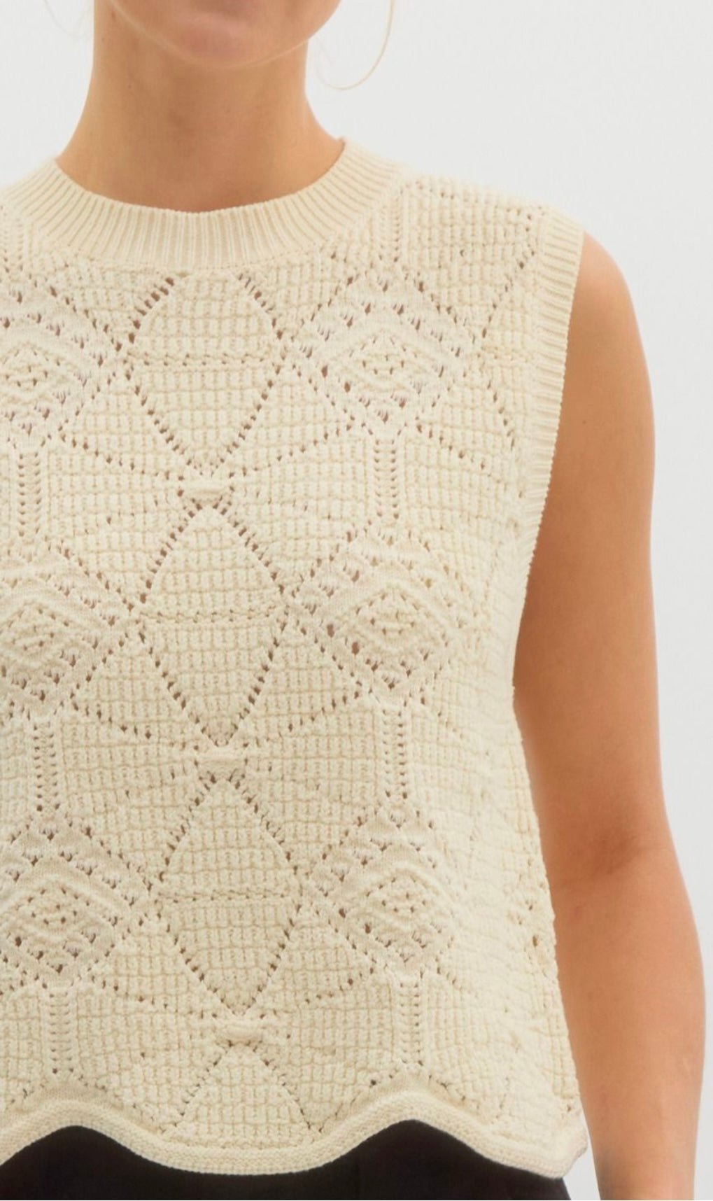 Cream Sweater