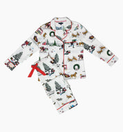 Holiday Toile Pajama Set
