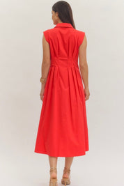 Firecracker Red Maxi Dress