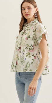 Heirloom Floral Top
