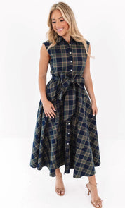 Etta Dress Navy