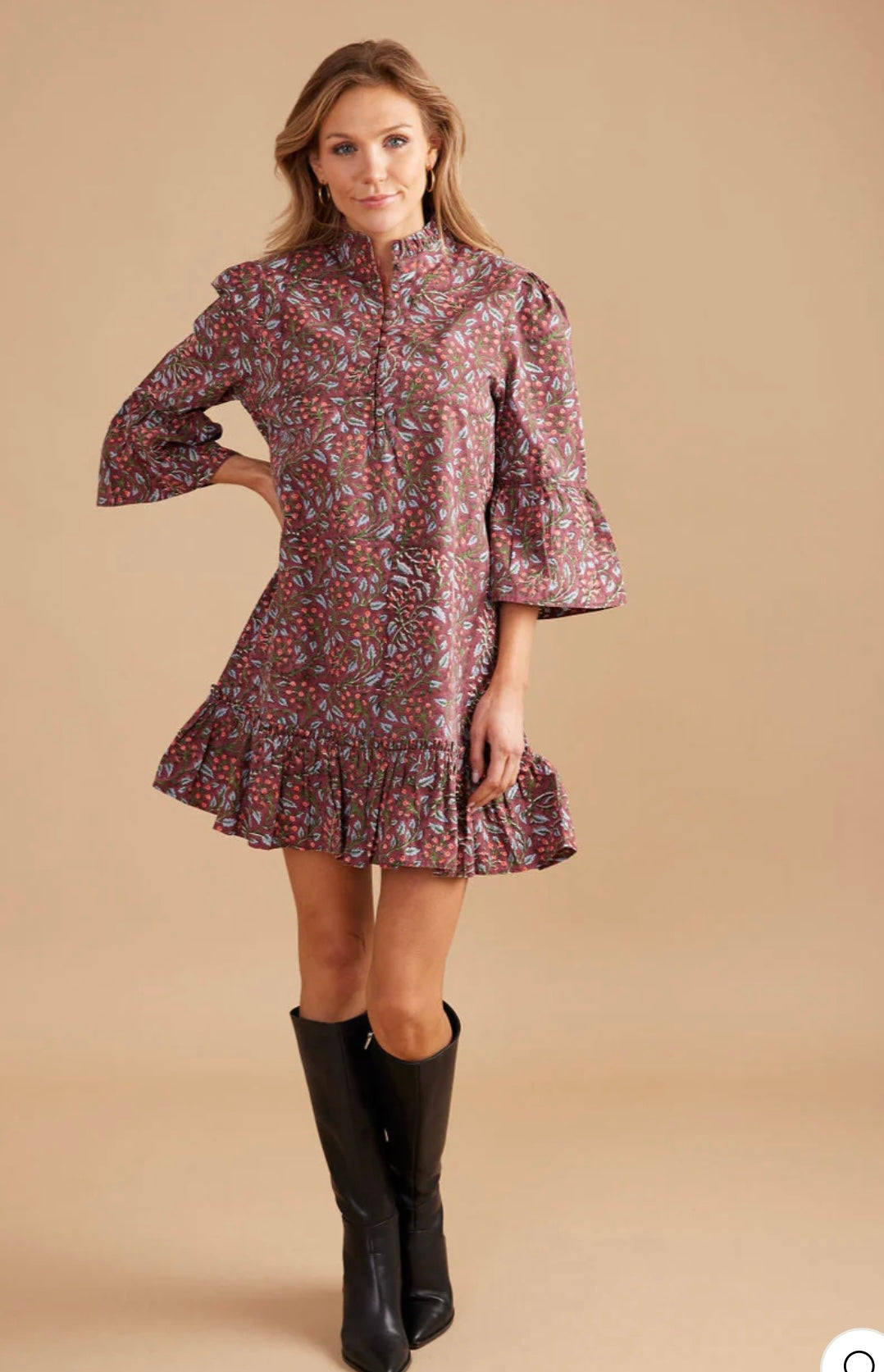 Climbing Floral Chelsea Dress