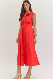 Firecracker Red Maxi Dress