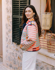 Reversible Stripe Stevie Jacket