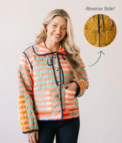 Reversible Stripe Stevie Jacket