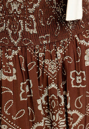 Bandana Maxi Skirt