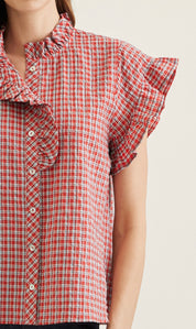 Liberty Plaid Top