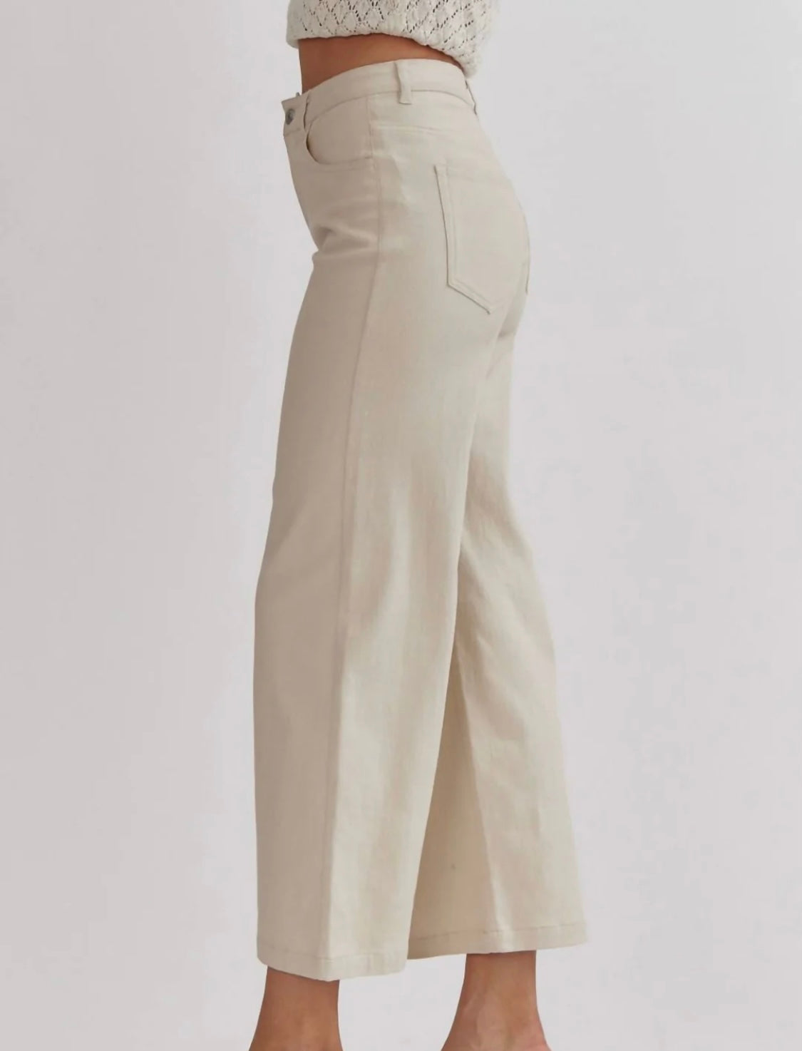 Cream Pants