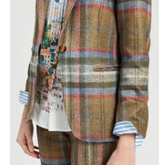 Heather Plaid Jacket