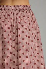 Howdy Gingham Skirt