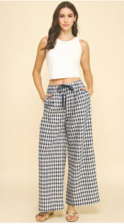 Gingham Pants