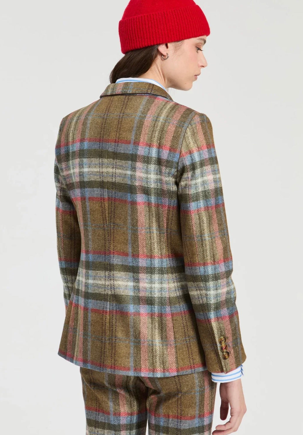 Heather Plaid Jacket