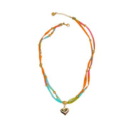 Fizz Fabric Necklace