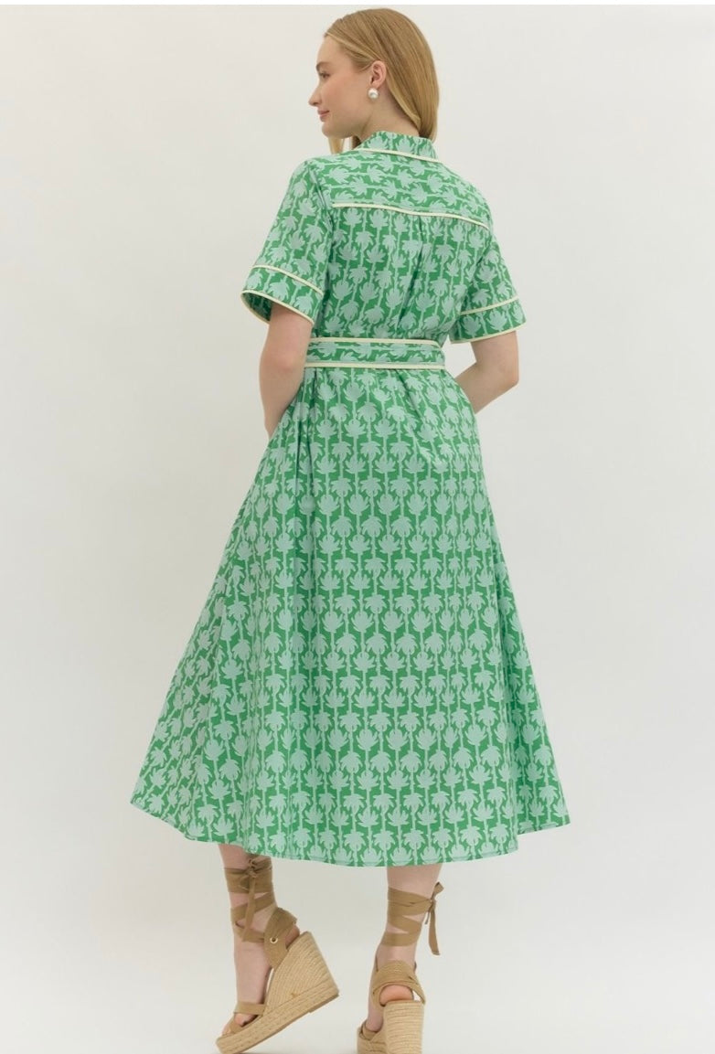 Sweet Palm Maxi Dress