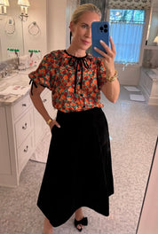 Crimson Blossom Connelly Top
