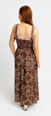 Bandana Cami Pleat Dress