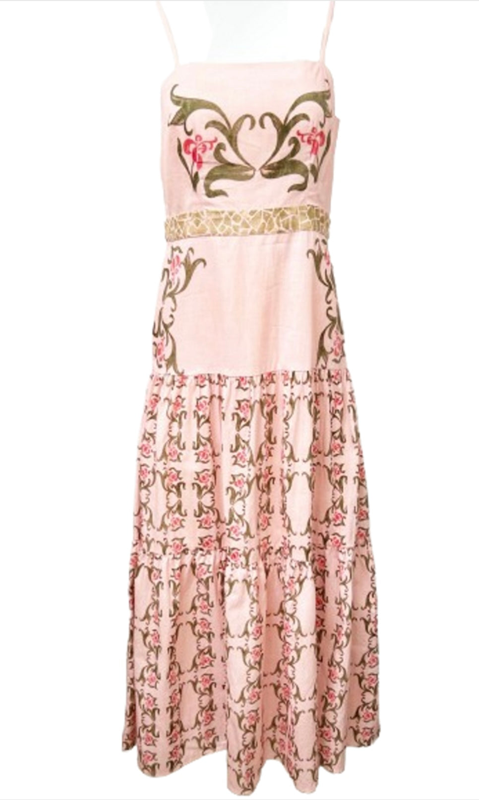 Asher Blush Midi Dress