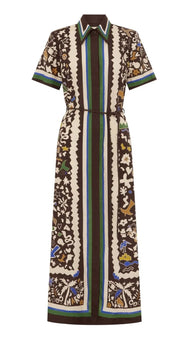 Coffee Ready Maxi Dress