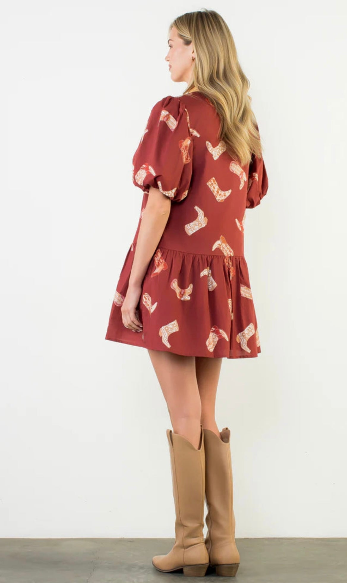 Boot Scootin Mini Dress
