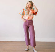 Apricot Colorful Gemma Top