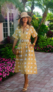 Collins Dress In Wicker