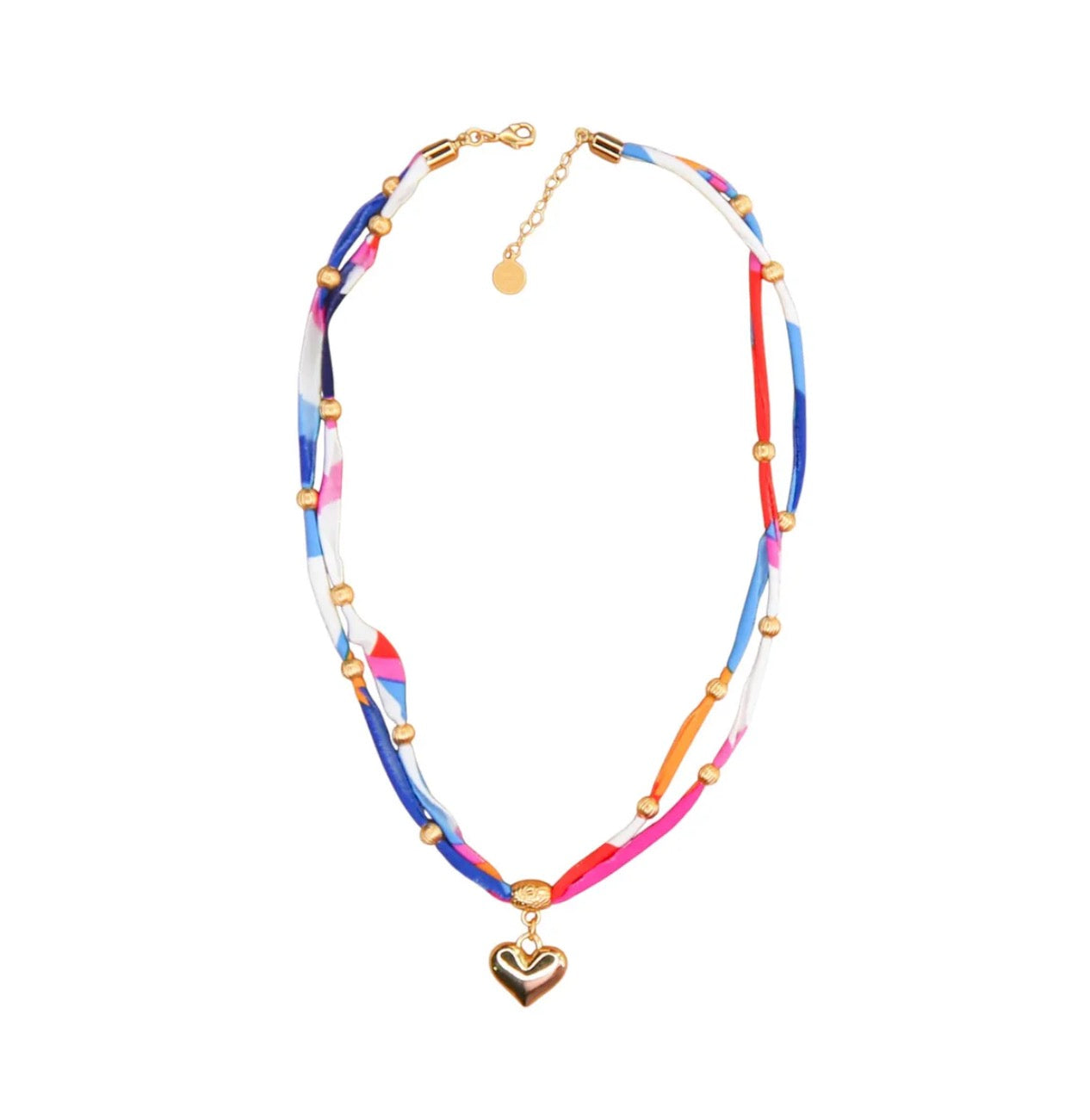 Fizz Fabric Necklace