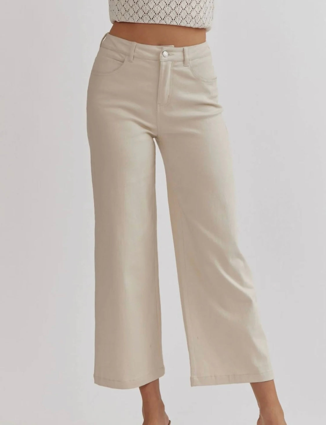 Cream Pants