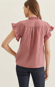 Liberty Plaid Top