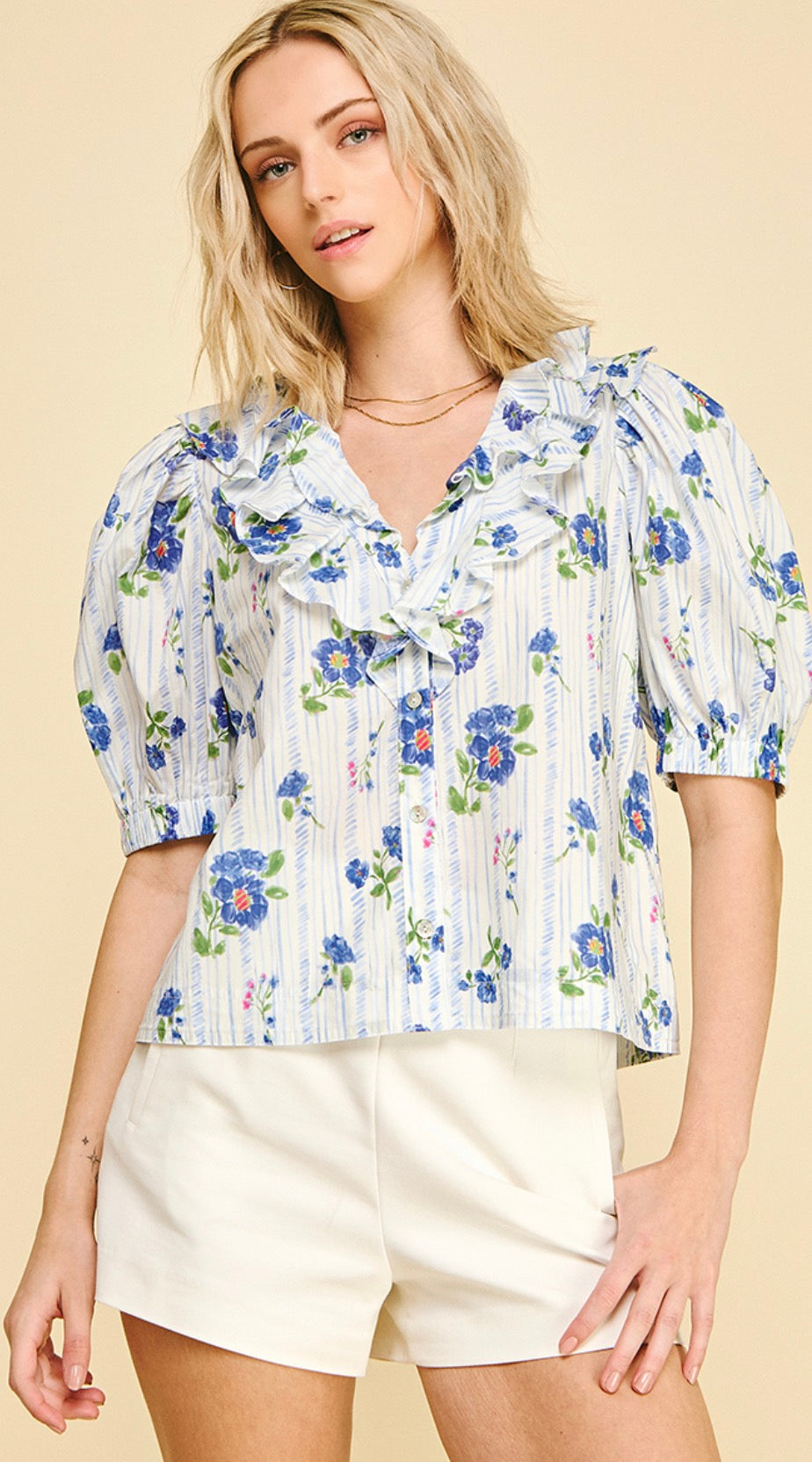 Belleview Bloom Top