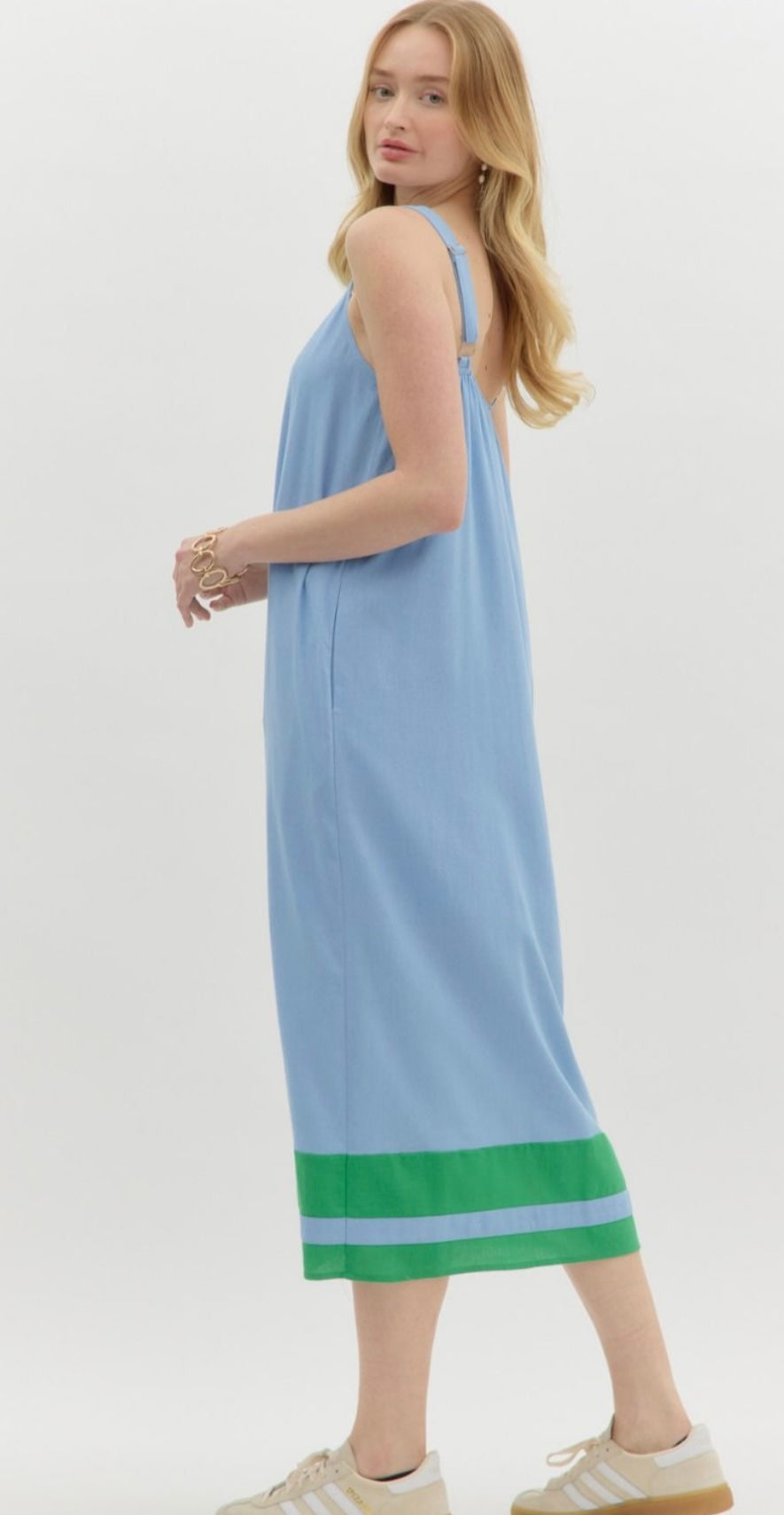 Blue\Green Kelly Dress
