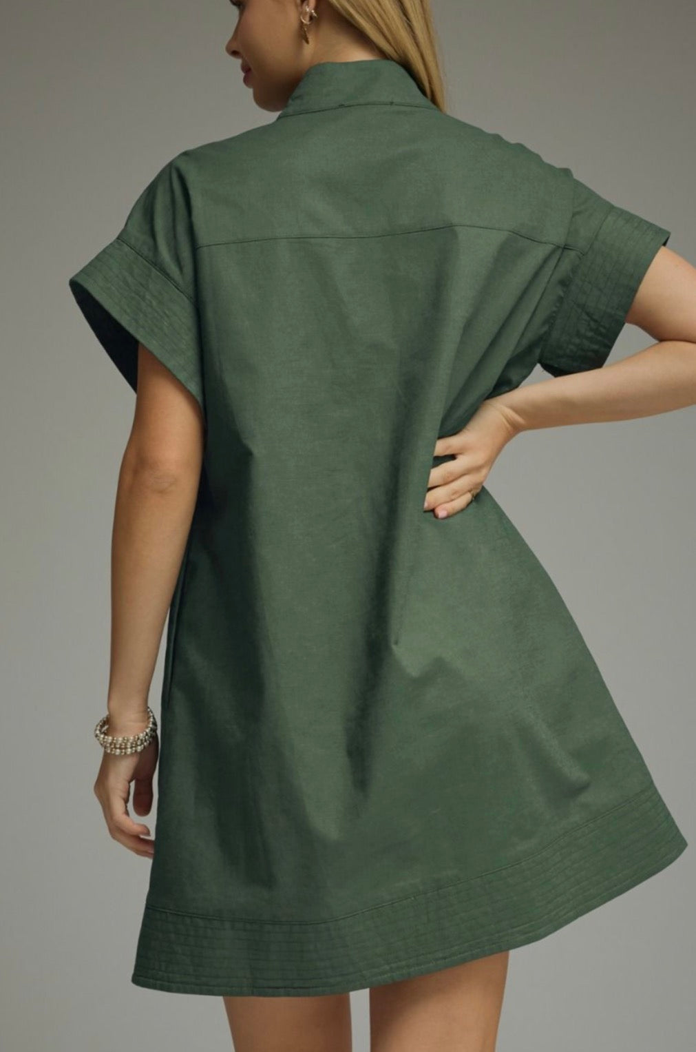 Green Fan Dress