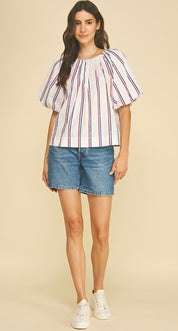 USA Stripe Top